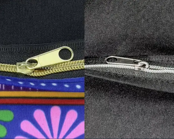 Zippers #3 (6", 7", 8", 9") (Black, 6", Bag 100 pcs)