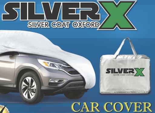 Silver Oxford 150D-WR-WP-PU+silver